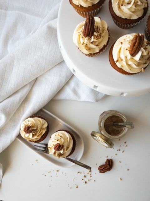 Dýňové cupcakes